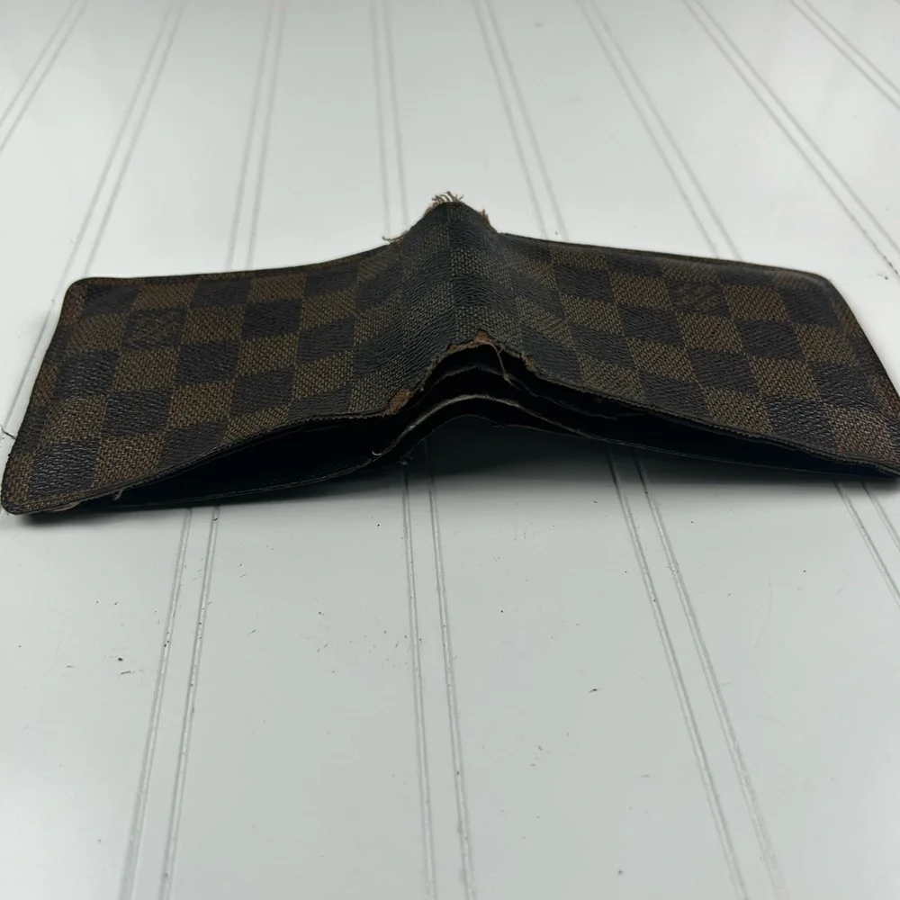 Louis Vuitton Damier Ebene Multiple Pocket Wallet Unisex - Picture 7 of 15